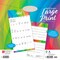 Big & Bright Large Print | 2026 12 x 24 Inch (Hanging) Monthly Square Wall Calendar | Matte Paper | Plastic-Free